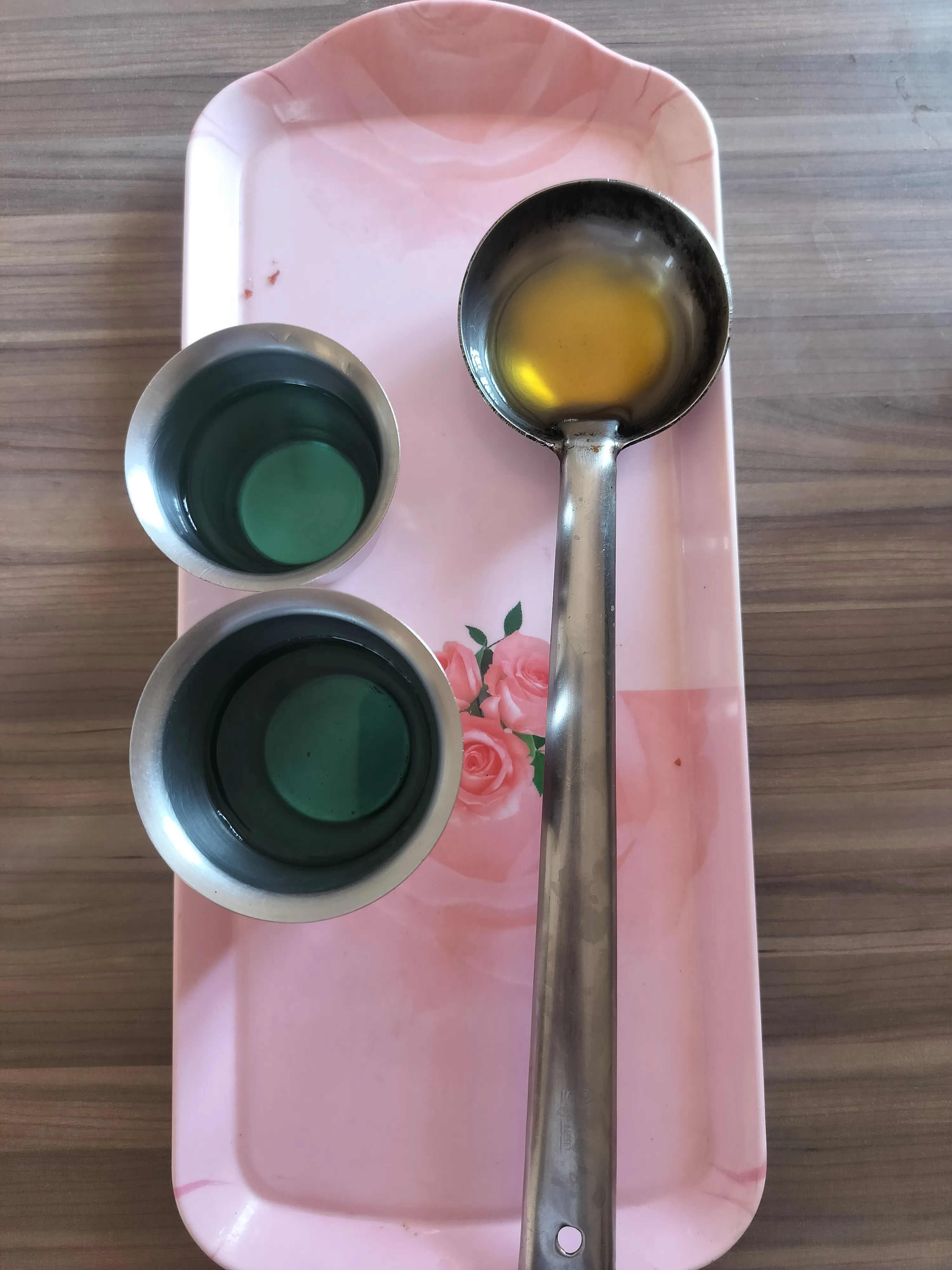 A glimpse of my wife's routine