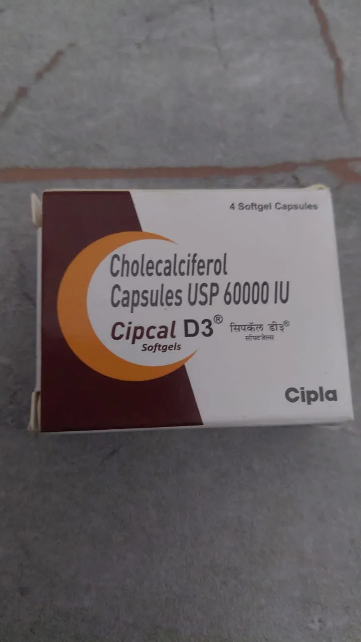 Vitamin D3 supplement given to my wife in 2024